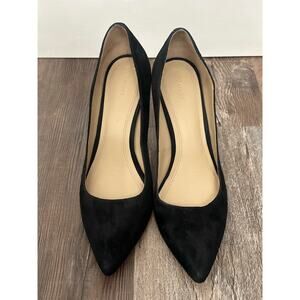 Nordstrom Signature Suede pumps in black size 39.5